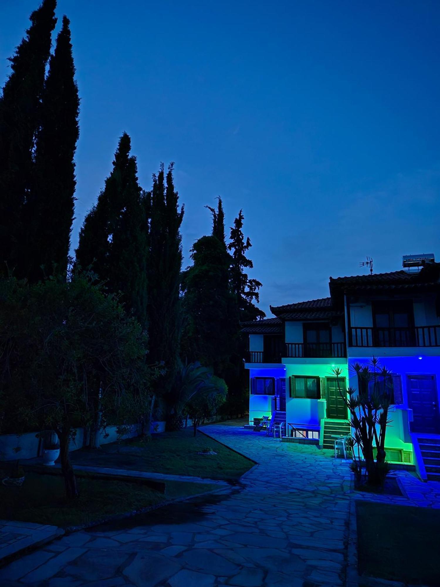 Geovilla Green & Blue 1 - Pefkochori Exterior foto