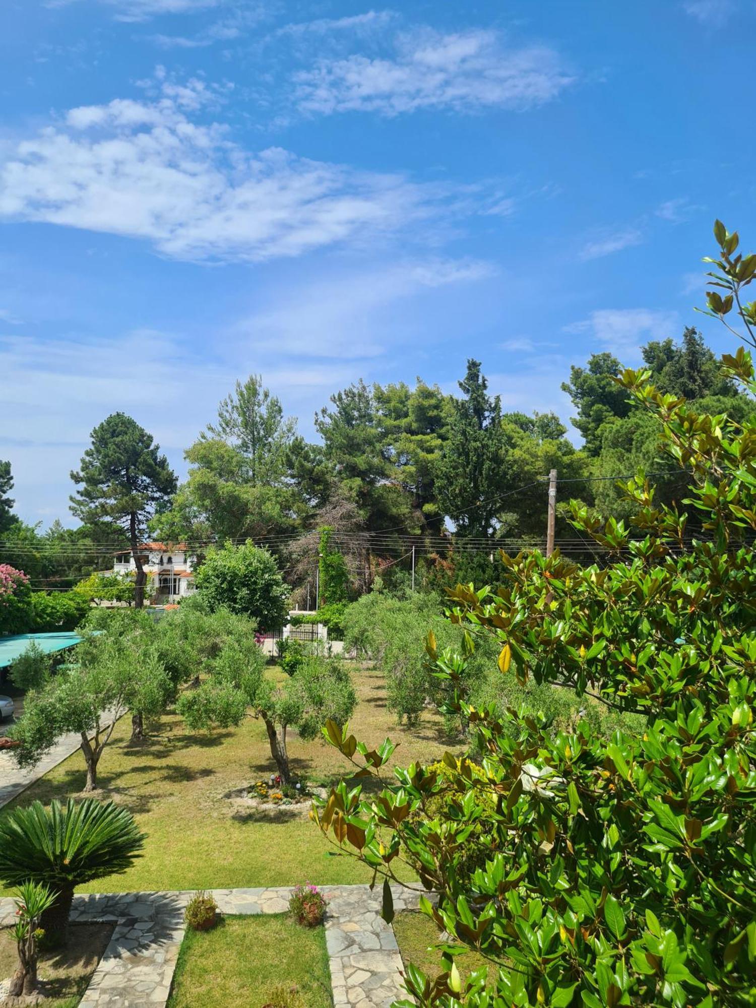Geovilla Green & Blue 1 - Pefkochori Exterior foto