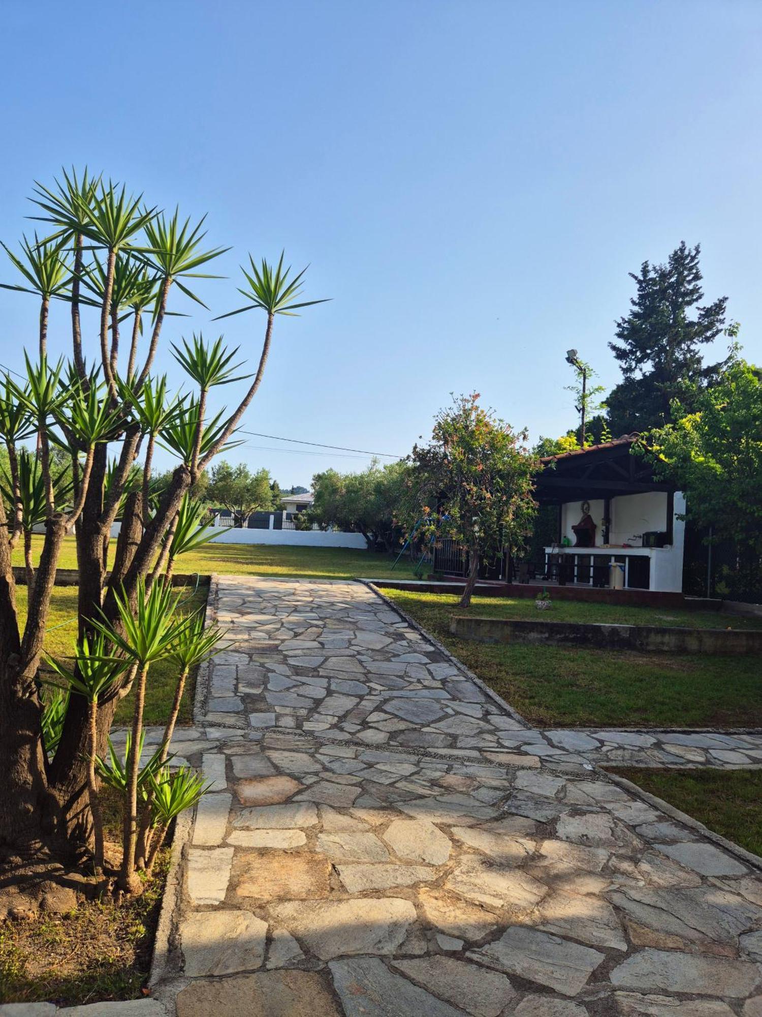 Geovilla Green & Blue 1 - Pefkochori Exterior foto