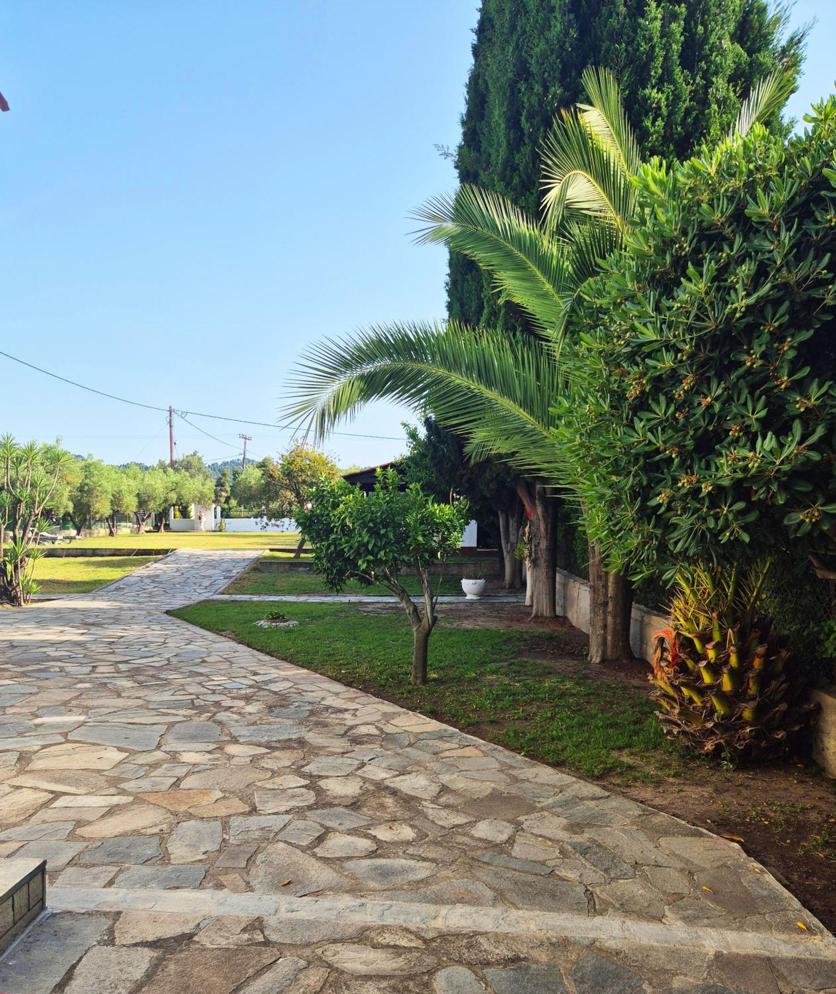 Geovilla Green & Blue 1 - Pefkochori Exterior foto